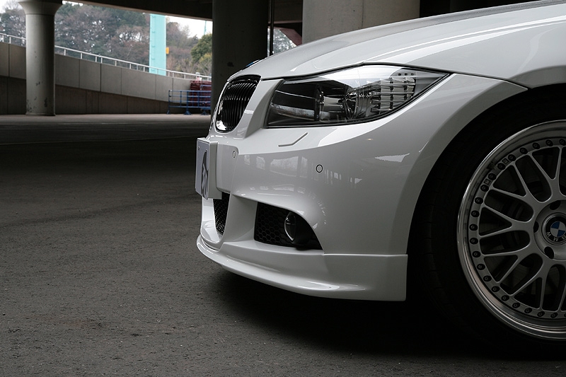 3D Design Urethane Front Lip Spoiler BMW 3 Series E90 M-Sport 09-11