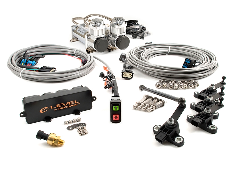 AccuAir Dual Compressor Air Management Package With Rocker Switch