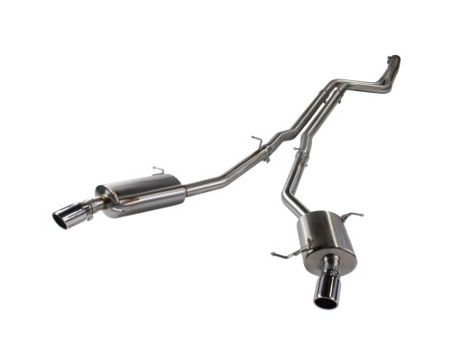 aFe MACHForce XP Stainless Steel Exhaust Down Pipe Back System BMW 535i (F10) L6-3.0L (t) 11-12