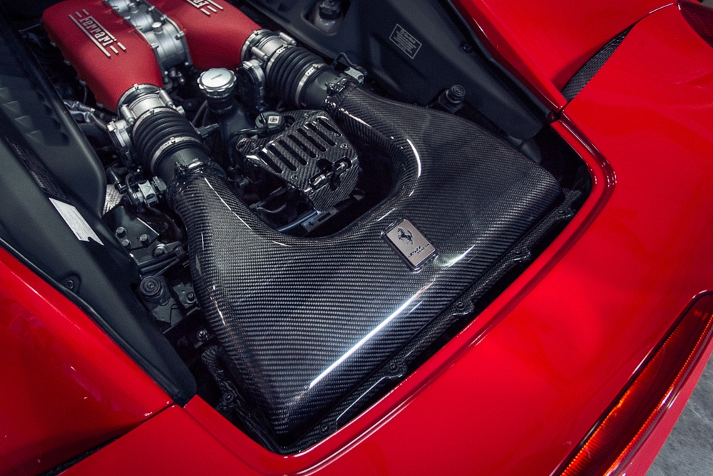Agency Power Carbon Fiber Air Intake Box Ferrari 458 10-14