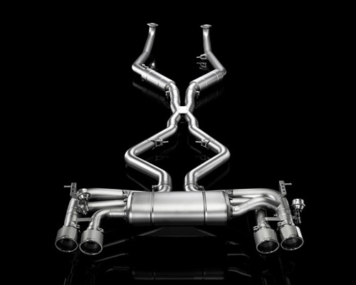 Akrapovic Evolution Titanium Exhaust System BMW X5M X6M 09-13