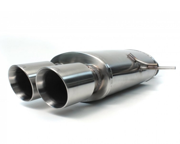 Alta Performance Downpipe-Back Exhaust Twin Tip Brushed Mini Cooper R56 JCW 09-13