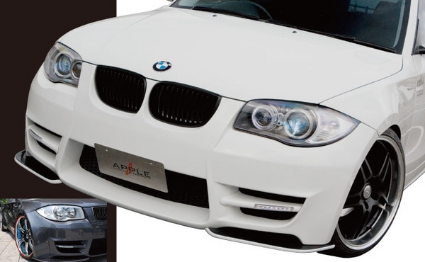 Apple Auto A-Real Front Bumper 01 Type A BMW 1-Series Hatch E87 05-11