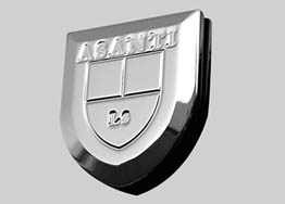 Asanti Bellano 2pc Badge BMW 750 09-11