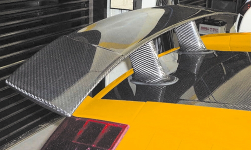 Automobili Veloce Rear Wing/Rear Spoiler 01 - Carbon - Lamborghini Gallardo 03-12