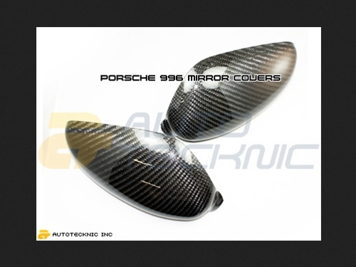 AutoTecknic Dry Carbon Fiber Mirror Covers Porsche 996 | 986 97-14
