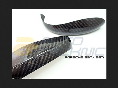 AutoTecknic Dry Carbon Fiber Mirror Covers Porsche 997 | 987 05-12