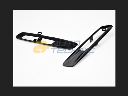 AutoTecknic Replacement ABS Matte Black Fender Light Trims BMW F10 Sedan | F11 Wagon | 5 Series 11-14