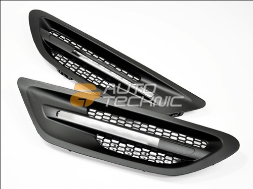 AutoTecknic Replacement ABS Matte Black Fender Vents BMW F10 Sedan | M5 11-14