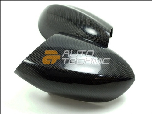 AutoTecknic Replacement Carbon Fiber Mirror Covers BMW E82 1M 1-Series 08-13