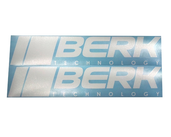 Berk Technology 2 x Small Decal 7.5-inch x 1.4-inch Black 