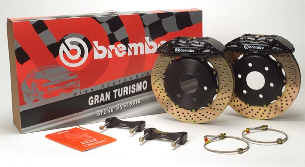 Brembo GT 13.6 Inch 4 Piston 2pc Rear Brake Kit Mercedes-Benz G500 02-13