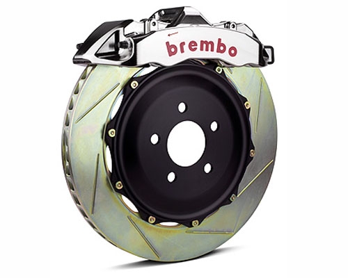 Brembo GT-R 12.9 Inch 4 Piston Monoblock Rear 2pc Brake Kit Audi TT RS 12-13