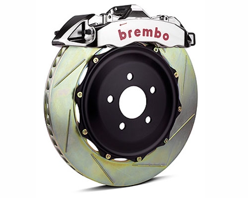 Brembo GT-R 13.6 Inch 4 Piston Monoblock Rear 2pc Brake Kit Mercedes-Benz C63 AMG 08-14