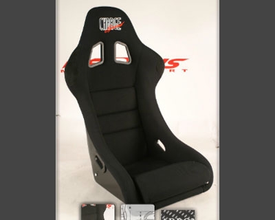 ChargeSpeed Racing Seat Shark Type Carbon Black (Japanese CFRP)