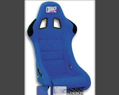 ChargeSpeed Racing Seat Shark Type Carbon Blue (Japanese CFRP)