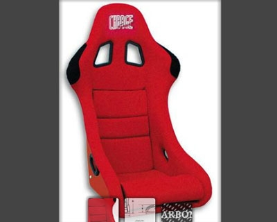 ChargeSpeed Racing Seat Shark Type Carbon Red (Japanese CFRP)
