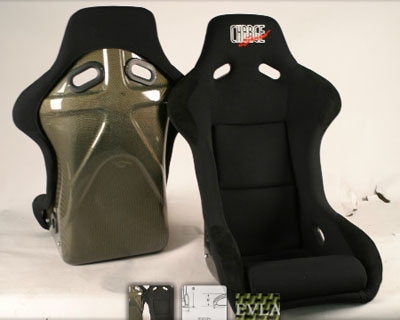 ChargeSpeed Racing Seat Sport Type Kevlar Black (Japanese Kevlar)