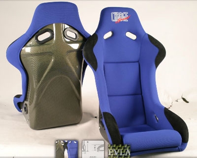 ChargeSpeed Racing Seat Sport Type Kevlar Blue (Japanese Kevlar)