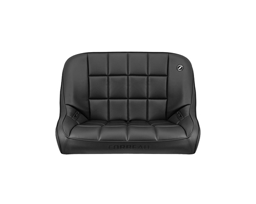 Corbeau 36-Inch Baja Bench Suspension Seat in Black Vinyl 63401