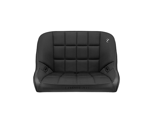 Corbeau 36-Inch Baja Bench Suspension Seat in Black Vinyl / Cloth 63402B