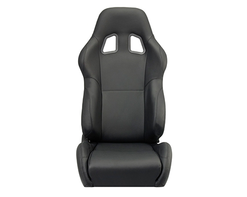 Corbeau A4 Reclining Seat Black Leather L60091