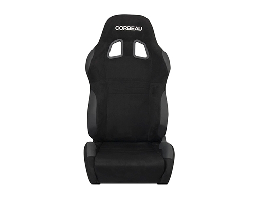 Corbeau A4 Reclining Seat Black Microsuede S60091