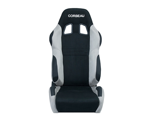 Corbeau A4 Reclining Seat Grey / Black Microsuede S60099
