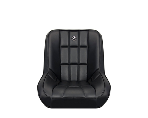 Corbeau Baja Low Back Suspension Seat in Black Vinyl 62201