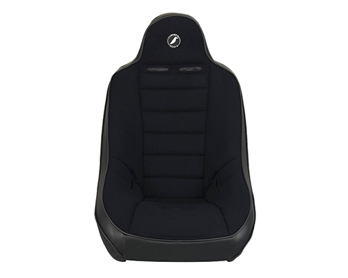 Corbeau Baja Ultra Suspension Seat in Black Vinyl / Cloth 69401