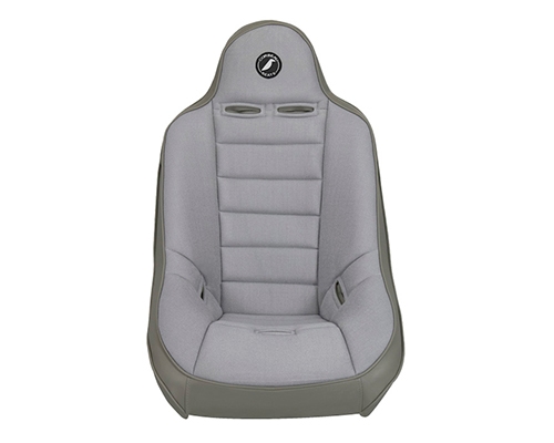 Corbeau Baja Ultra Suspension Seat in Grey Vinyl / Cloth 69408
