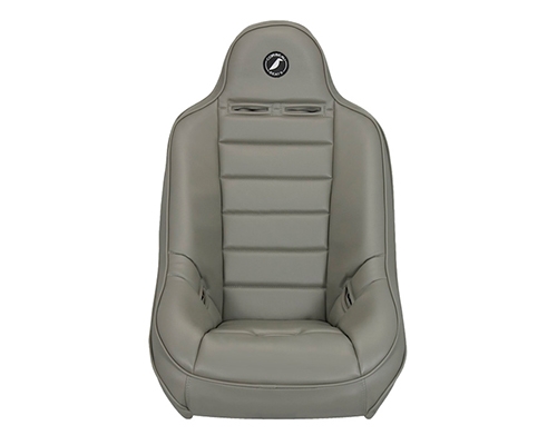 Corbeau Baja Ultra Suspension Seat in Grey Vinyl Wide 69409W