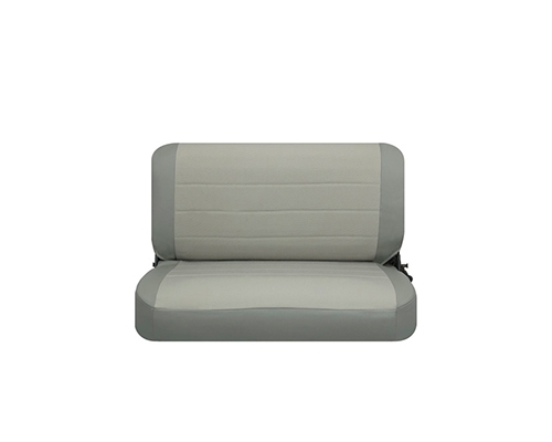 Corbeau CJ/YJ Jeep Seat Covers CJ/YJ Grey Vinyl / Cloth 32099