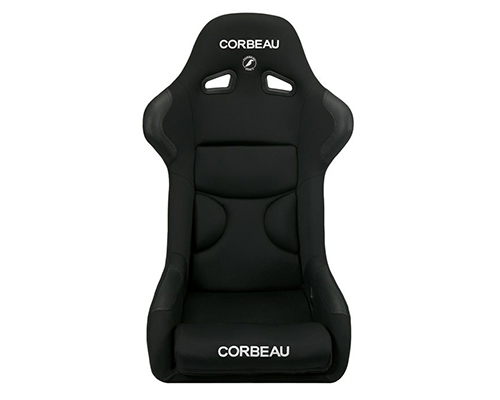 Corbeau FX1 Pro Seats Fixed Back in Black Cloth 29501P