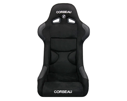 Corbeau FX1 Pro Seats Fixed Back in Black Microsuede S29501P