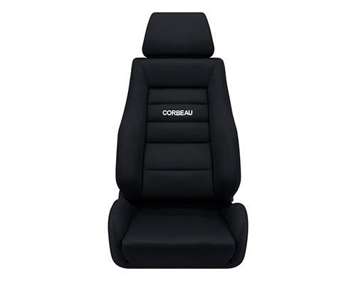 Corbeau GTS II Reclining Seat in Black Cloth 20301