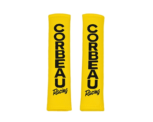Corbeau Harness Pads Pair of 2-Inch Yellow Pads 40403