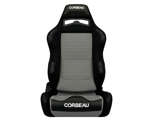 Corbeau LG1 Reclining Seat in Black / Grey Cloth 25509
