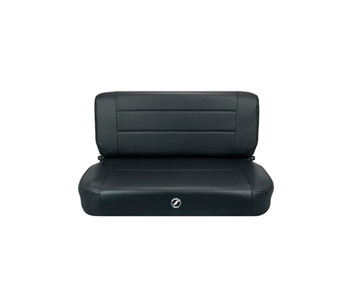 Corbeau Safari Bench Seats in Black Vinyl 60010