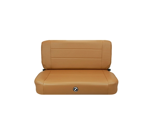 Corbeau Safari Bench Seats in Tan Vinyl 60060
