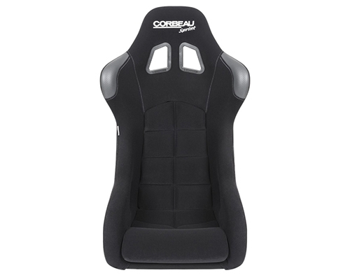 Corbeau Sprint FIA Seat Black Cloth Carbon/Fiber FIA29401CF
