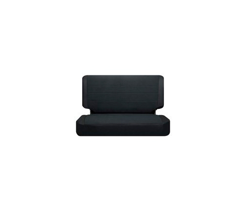 Corbeau TJ 03-06 Jeep Seat Covers Black Vinyl / Cloth 82011