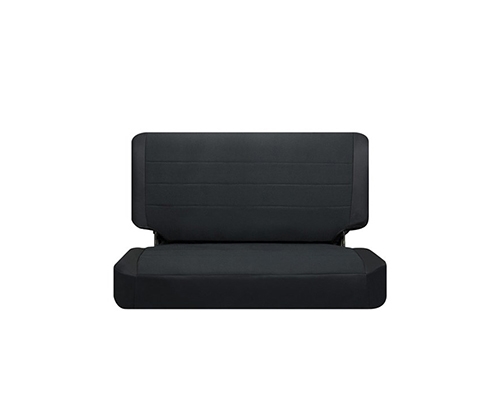 Corbeau TJ 97-02 Jeep Seat Covers Black Vinyl / Cloth 42011