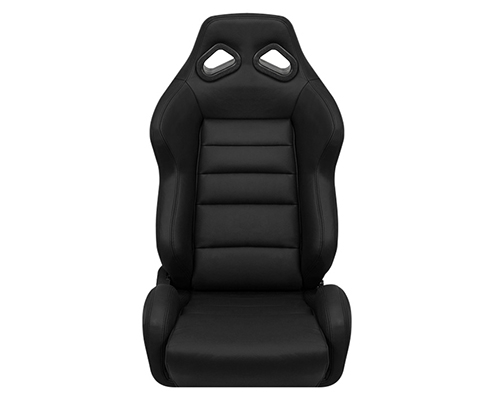 Corbeau TRS Reclining Seat Black Leather L20801