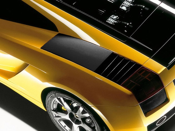 Elite Carbon Fiber Quarter Panel Air Intake Lamborghini Gallardo 03-12