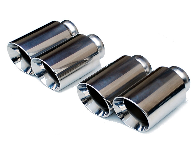 Fabspeed Deluxe Quad Style Tips for PSE Mufflers Porsche Cayenne S & GTS 11-13