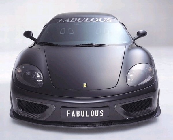 FABULOUS Front Bumper Spoiler Carbon Ferrari 360 Modena 99-05