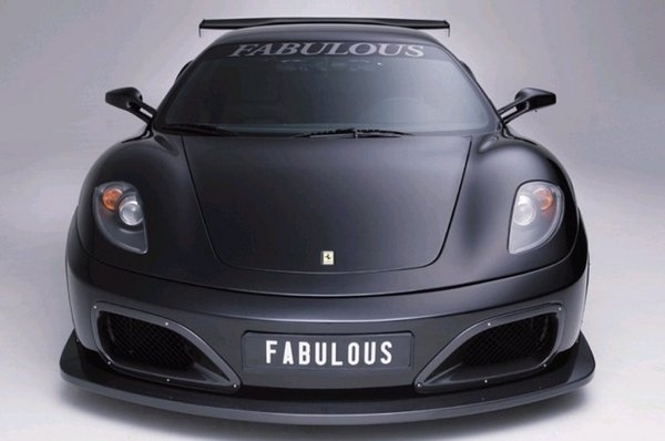FABULOUS Front Bumper Spoiler Carbon Fiber Ferrari F430 05-09