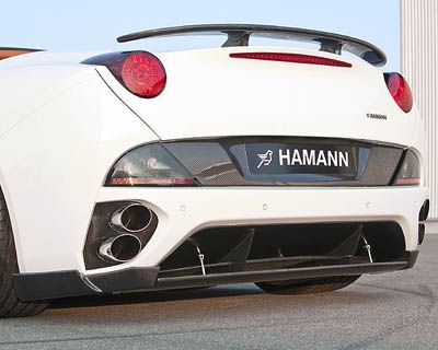 Hamann Rear Diffuser 3-Pc Carbon Fiber Ferrari California 08-12