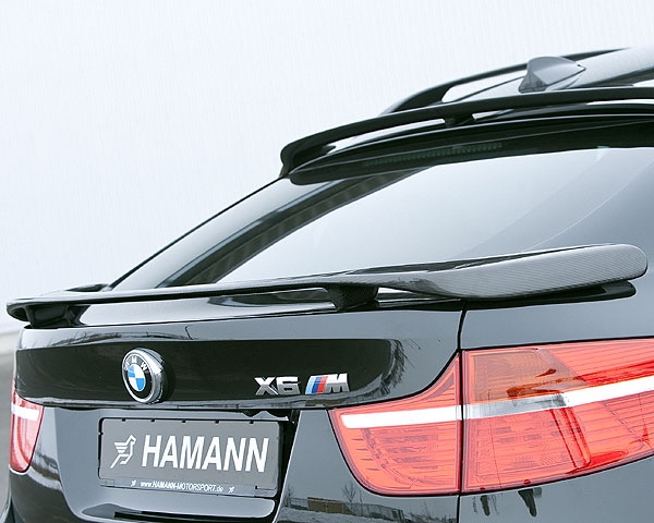 Hamann Rear Spoiler Large Carbon Fiber BMW X6 08+